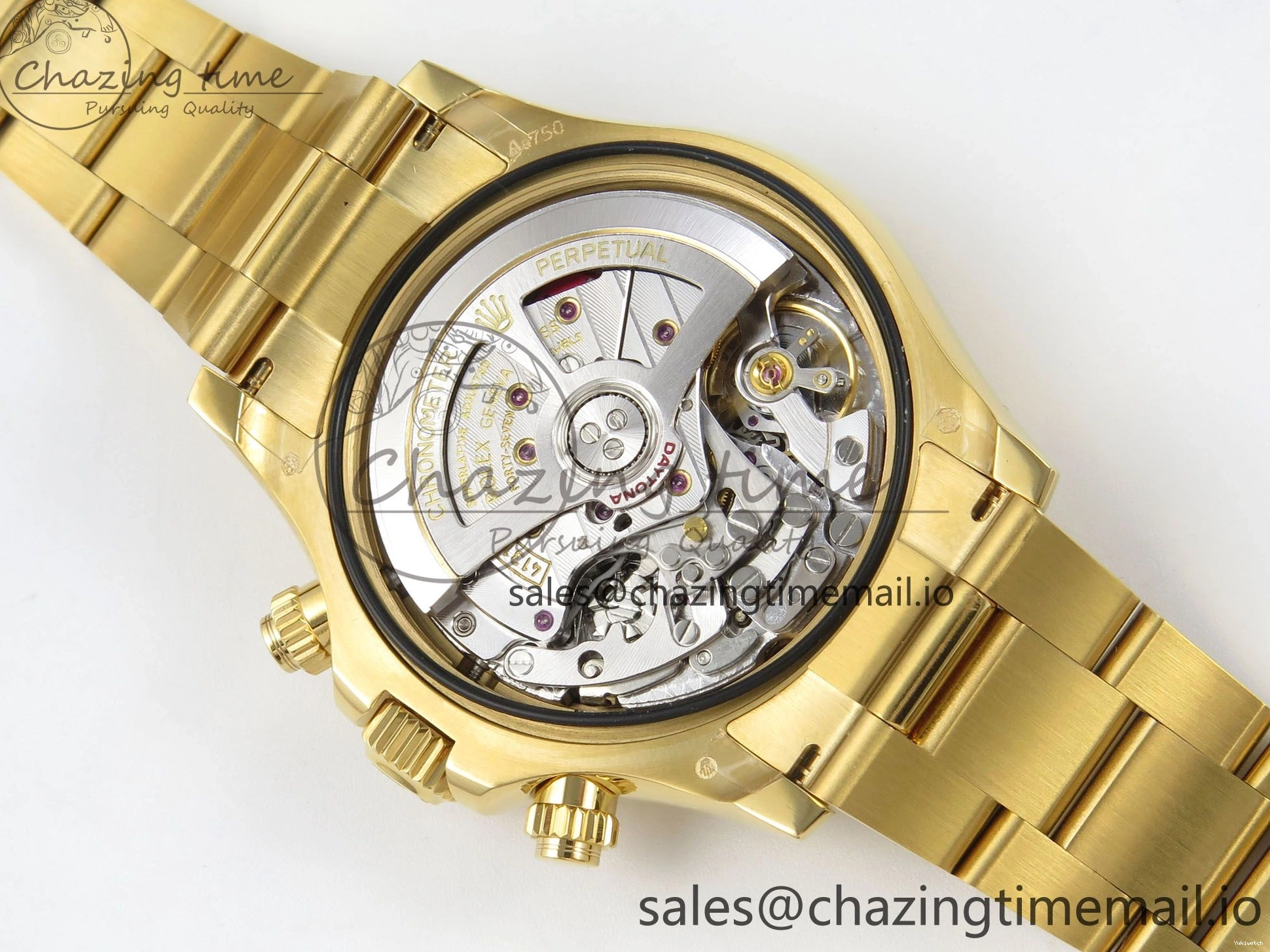 YG Black V6 YG Bracelet Crystal Markers 126508 Weight) 1:1 Best Edition YG SH4131 Dial QF On (Gain Daytona 0106